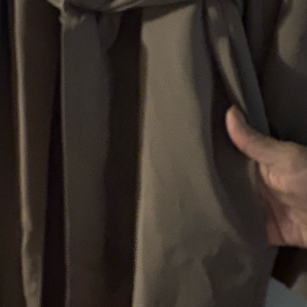 Loft Versa  Slim Lapel Trench in Taupe Brown - Picture 2 of 4